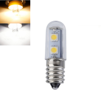 E14 1w Smd5050 7leds Warm White Pure White Refrigerator Light Bulb Ac110v Ac220v