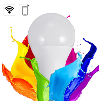 E26 E27 10w Rgb Wireless Wifi Led Smart Light Bulb For Echo Alexa Ac110v