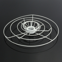 E27 9.5 40Cm Circular Lampshade Frame Ring Set Lamp Light Shade Diy Kit