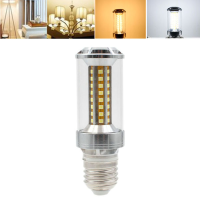 E27 9w Smd2835 52leds Warm White Pure White Candle Light Bulb Ac85 265v