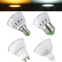 E27 E14 Gu10 Mr16 4w 5730 Smd 33 400lm Pure White Warm White Led Spot Lightt Lamp Bulb Ac85 265v