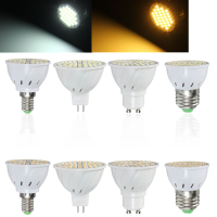 E27 E14 Gu10 Mr16 4w 60 Smd 2835 Led Pure White Warm White Spot Lightt Bulb Ac 110v/220v