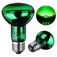 E27 R63 25w 40w 50w 60w 75w 100w Green Night Amphibian Snake Lamp Heat Reptil Light Bulb Ac220 240v
