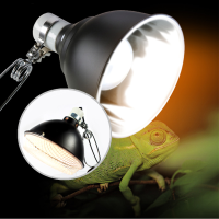 E27 Uv Light Reflector Holder Ceramic Reptile Tortoise Lampshade Clamp With Switch
