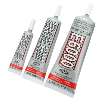 E6000 Self Leveling Glue Resin Clear Diy Crafts Jewelry Shoes Crystal Glass Decor Adhesive 3 Sizes