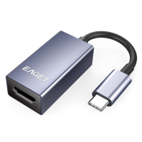 Eaget Ch02 Type C To High Definition Multimedia Interface 4k Adapter Converter For Phones Tablets