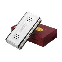 EASTTOP T10 2 10 Holes Blues Harp Harmonica with Two Sides Two Tunes C G Key