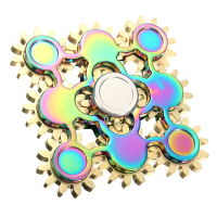 Ecubee 9 Gear Hand Spinner Fidget Spinner Gadget Finger Spiral Reduce Stress Gadget