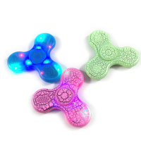 Ecubee Bluetooth Hand Spinner Music Led Fidget Spinner Reduce Stress Gadget