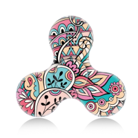 Ecubee Bluetooth Music Led Hand Spinner Camouflage Fidget Spinner Finger Focus Reduce Stress Gadget