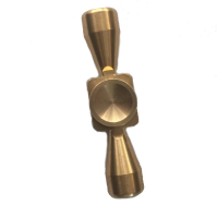 Ecubee Brass Hand Spinner Gold Fidget Spinner Finger Spinner Reduce Stress Gadget