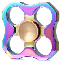 Ecubee Colorful Edc Fidget Hand Spinner Gadget Spinner Finger Focus Reduce Stress Gadget