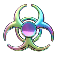 Ecubee Colorful Edc Hand Spinner Fidget Gadget Tri Spinner Finger Focus Reduce Stress Gadget