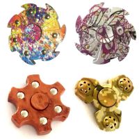 Ecubee Colorful Edc Hand Spinner Gadget Bearing Fidget Tri Spinner Finger Focus Reduce Stress Gadget