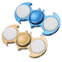 Ecubee Discoloration Led Light Edc Hand Spinner Fidget Spinner Gadget 2 Colors