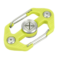 Ecubee Edc Carabiner Fidget Spinner Hand Spinner Key Chain Finger Reduce Stress Gadget