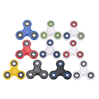 Ecubee Edc Ceramic Fidget Hand Spinner Gadget Tri Spinner Finger Focus Reduce Stress Gadget