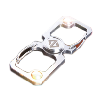 Ecubee Edc Climbing Buckle Fidget Spinner Mutifunctional Bottle Opener Key Ring Gadgets