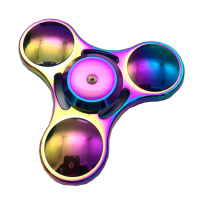 Ecubee Edc Colorful Fidget Hand Spinner Gadget Tri Spinner Finger Reduce Stress Gadget