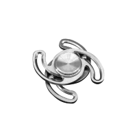 Ecubee Edc Deformable Fidget Spinner Stainless Steel Hand Spinner Gadget Finger Spinner