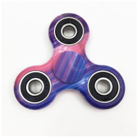 Ecubee Edc Fidget Hand Spinner Gadget Spinner Finger Focus Reduce Stress Gadget Camouflage Purple