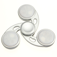 Ecubee Edc Fidget Spinner Discoloration Led Light Hand Spinner Gadget Finger Spinner