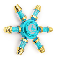 Ecubee Edc Fidget Spinner Hand Spinner Finger Reduce Stress Gadget 6 Arms Detachable