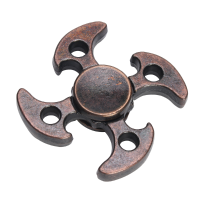 Ecubee Edc Gadgets Fidget Spinner Hand Spinner Finger Reduce Stress Gadget Red Copper