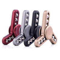 Ecubee Edc Hand Spinner Gadget Finger Spinner Fidget Focus Reduce Stress Gadget  4 Colors