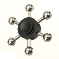 Ecubee Edc Stainless Steel R188 Steel Bearing Fidget Spinner Hand Spinner Gadget Finger Spinner