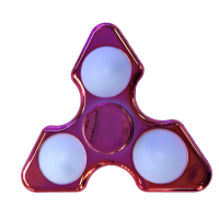 Ecubee Hand Spinner Abs 3 Pin Red Fidget Spinner Finger Focus Reduce Stress Gadget