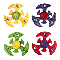 Ecubee Hand Spinner Abs 3 Pin Relief Crack Spinner Fidget Finger Focus Reduce Stress Gadget