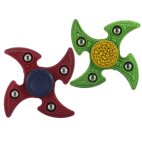 Ecubee Hand Spinner Abs 4 Pin Crack Spinner Fidget Finger Focus Reduce Stress Gadget