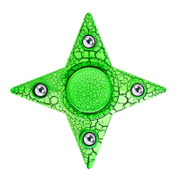 Ecubee Hand Spinner Abs Relief Crack Spinner Fidget Finger Focus Reduce Stress Gadget