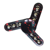 Ecubee Hand Spinner Camouflage Black Fidget Spinner Finger Focus Reduce Stress Gadget