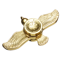 Ecubee Hand Spinner Flying Bird Fidget Spinner Gold Finger Focus Reduce Stress Gadget