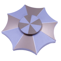 Ecubee Hand Spinner Gold Umbrella Fidget Spinner Finger Focus Reduce Stress Gadget