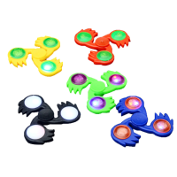 Ecubee Led Lighting Edc Fidget Hand Spinner Gadget Spinner Finger Focus Reduce Stress Gadget