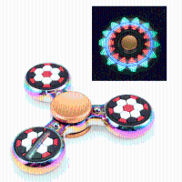 Ecubee Led Pattern Edc Fidget Spinner Hand Spinner Finger Reduce Stress Gadget