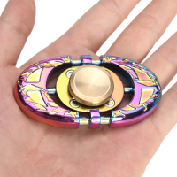 Ecubee Rainbow Edc Fidget Spinner Hand Spinner Finger Reduce Stress Gadget