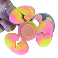 Ecubee Silicone Hand Spinner Luminous Fidget Spinner Finger Focus Reduce Stress Gadget