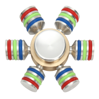 Ecubee Spinner Edc Fidget Spinner Hand Spinner Cool Gyro Finger Reduce Stress Gadget