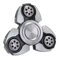 Edc Hand Spinner Fidget Spinner Tri Spinner Finger Focus Reduce Stress Gadget