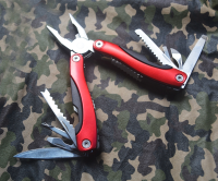 Edc Multifunctional Clips Diy Mini Pliers Cutter Black Red Blue