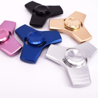 Edc Tri Spinner Fidget Pattern Hand Spinner Rotating Toy Metal Fingertips Fingers Gyro Reduce Stress