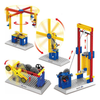Educational Machine Theory Learning Block 44pcs Plus Big Size Children Block Toys