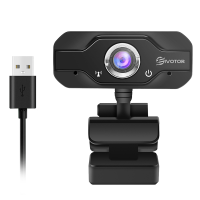 EIVOTOR 720P HD CMOS Sensor USB Webcam Adjustable Angel Computer Camera Built in Microphone