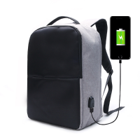 Ekphero® Men Anti Theft Backpack Waterproof Travel Bag With Usb Charging Port