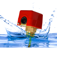 ELECALL HFS 25 1inch 220VAC 3A Water Paddle Flow Sensors Male Thread Flow Paddle Water Pump Flow Switch