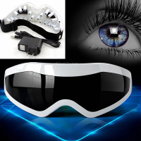 Electric Magnetic Therapy Eye Massager Acupuncture Massage Fatigue Pain Relief Relax Improve Sleep